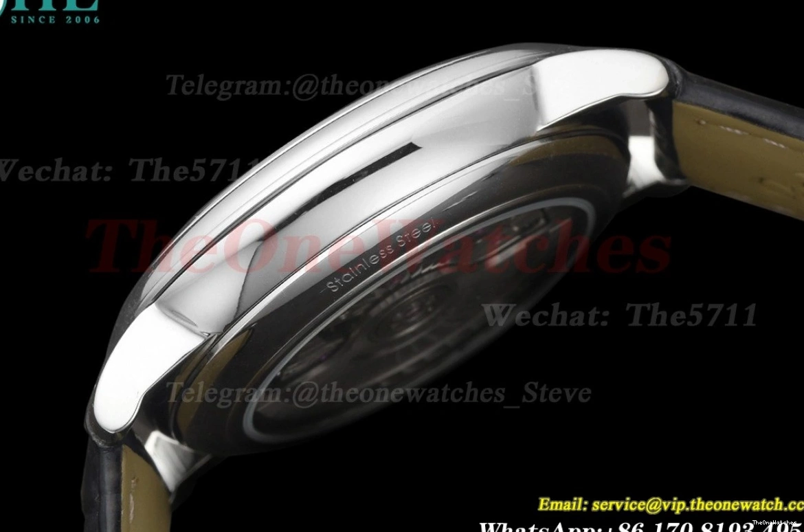 A8800 Ville 40mm Black LE De SS Date Prestige Dial BLSF 0425